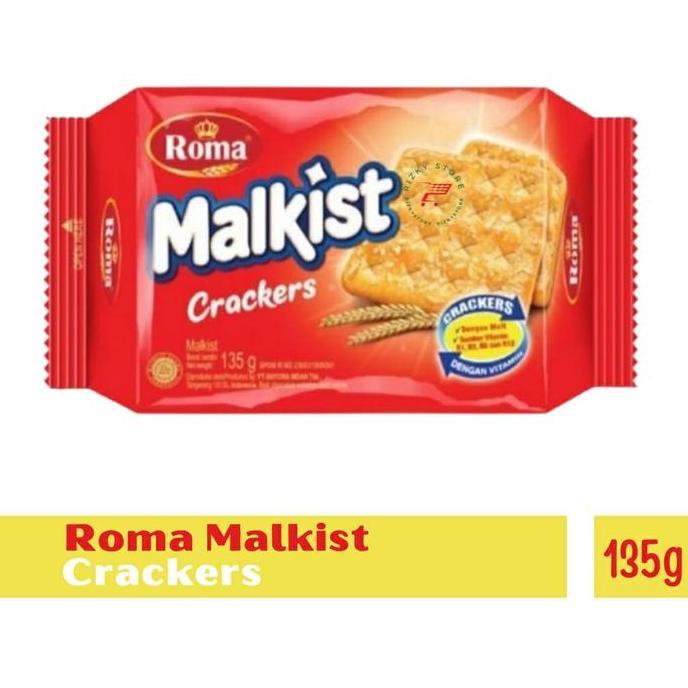 Roma Malkist Coklat Crackers Biskuit 105 gr