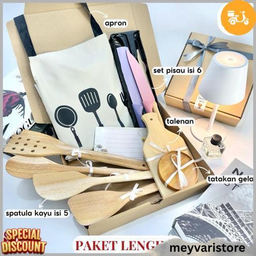 Hampers Cooking Set - Hampers Wedding - Hadiah Hari Ibu - Hadiah Pernikahan - Hampers Alat Masak - K