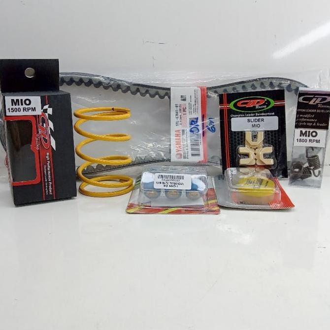 PAKET CVT UPGRADE KIRIAN KAWAHARA CLD RACING YAMAHA MIO SPORTY, MIO SOUL, FINO, NOUVO. BEST QUALITY 