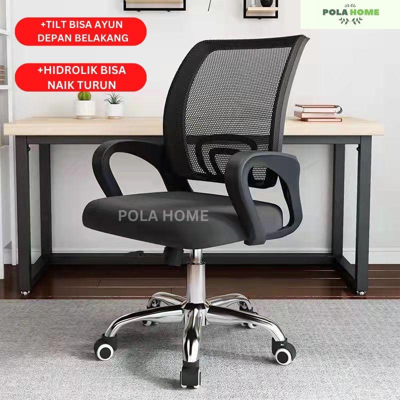 Kursi Staff Kursi Kantor Kursi Multifungsi Kursi Roda Kaki Stainless