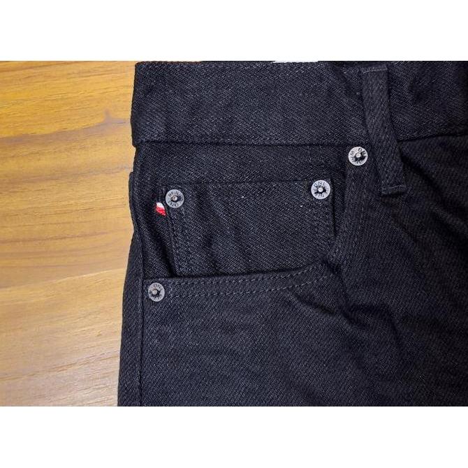 ONI Denim ONI 246ZR-BKBK 20oz Black Secret Denim Neat Straht Jeans
