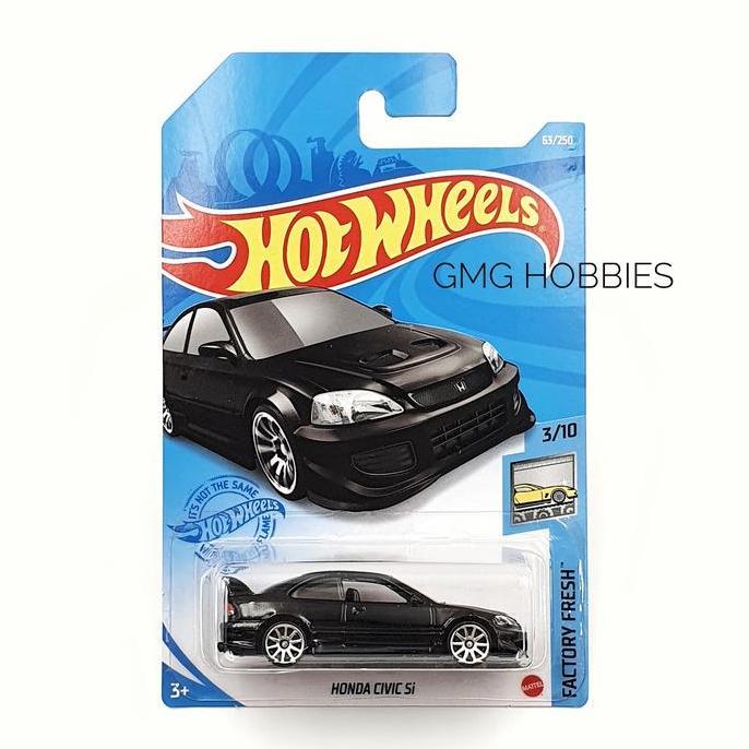 H 2021 HONDA CIVIC SI HITAM HOTWHEELS HOT WHEELS DIECASF MOBIL