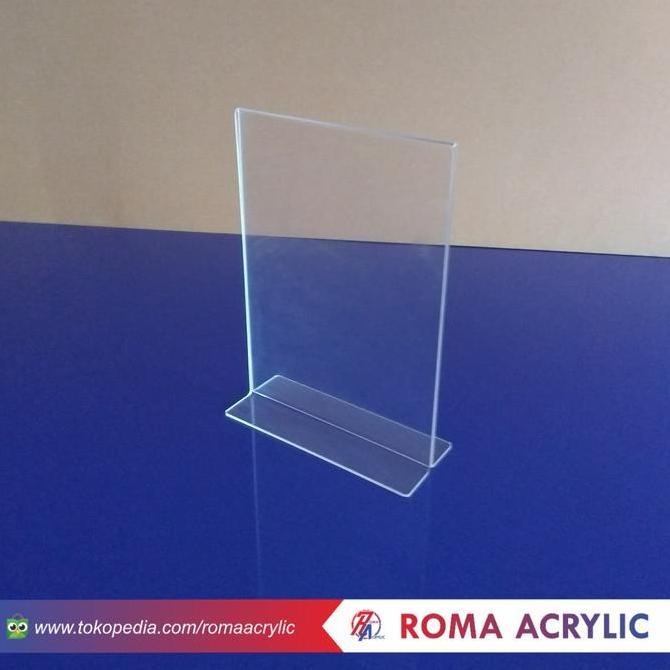 Package- Acrylic Tempat Menu / Display Menu A5
