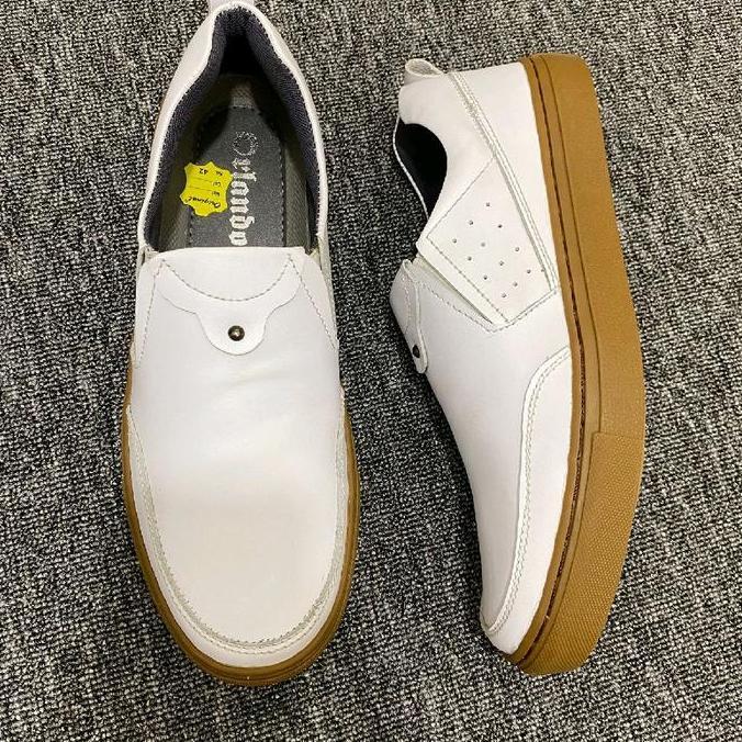 Sepatu kulit pria | Sepatu slip onkulit asli | sepatu semi formal pria kulit Shoes Flat