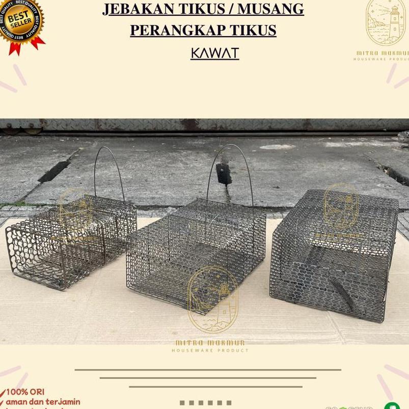 TERMURAH PERANGKAP TIKUS BESI / JEBAKAN TIKUS / PERANGKAP MUSANG