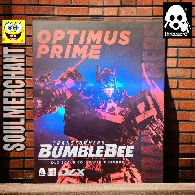 Threezero DLX Transformers Optimus Prime -Bumblebee Movie New