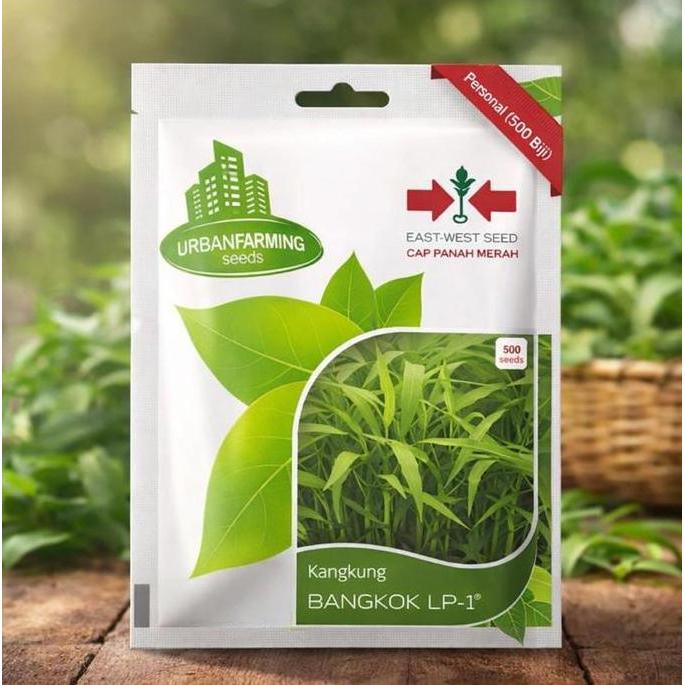 Parkz- Benih Bibit Kangkung Bangkok Lp Cap Panah Merah - Kangkung Bangkok Lp