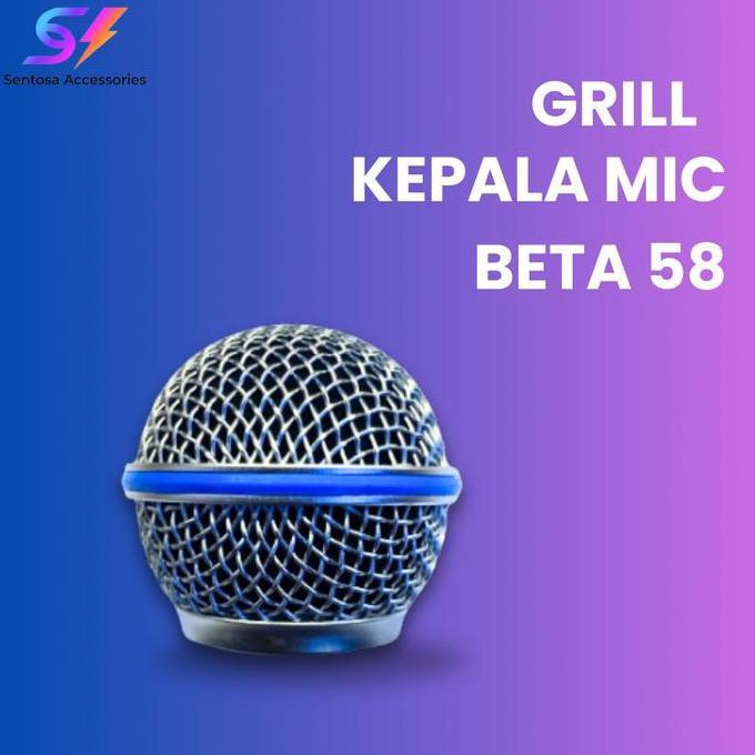 Vocale- Kepala Mic Beta 58| Grill Mic Beta 58 | Kepala Mic Shure Beta | Kepala Mic Krezt Beta 58
