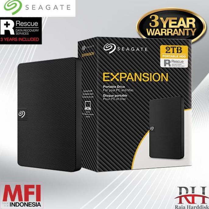 Seagate Expansion 2TB - HDD / HD / Hardisk Eksternal / External 2.5"