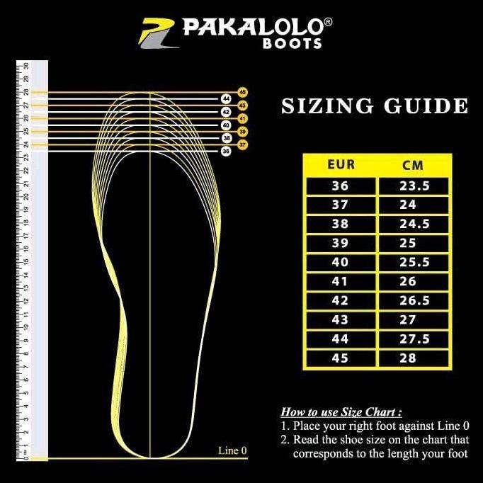 Pakalolo boots orinal sandal kulit asli 1913 black sandal cowok buat lebaran