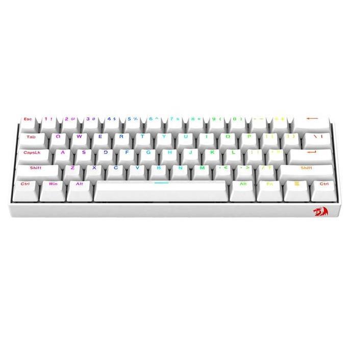 Redragon Mechanical Gaming Keyboard RGB DRAGONBORN WHITE - K630W-RGB
