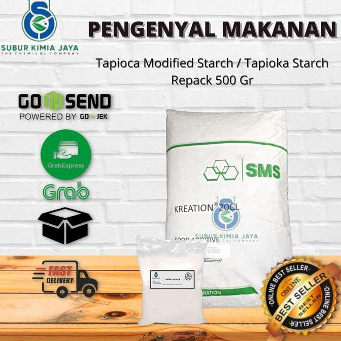 Pati Tapioka Termodifikasi / Modified Tapioca Starch 500 gr
