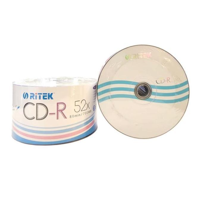CD-R RITEX 1 BOX ISI 50 PCS/ ISI 50 KEPING
