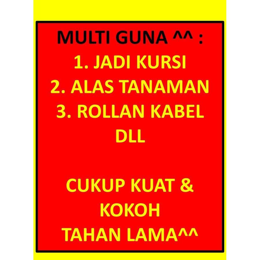 Ricita- Klosan Bobin Besar - Rollan Kabel Merah - Rollan Kat Kabel