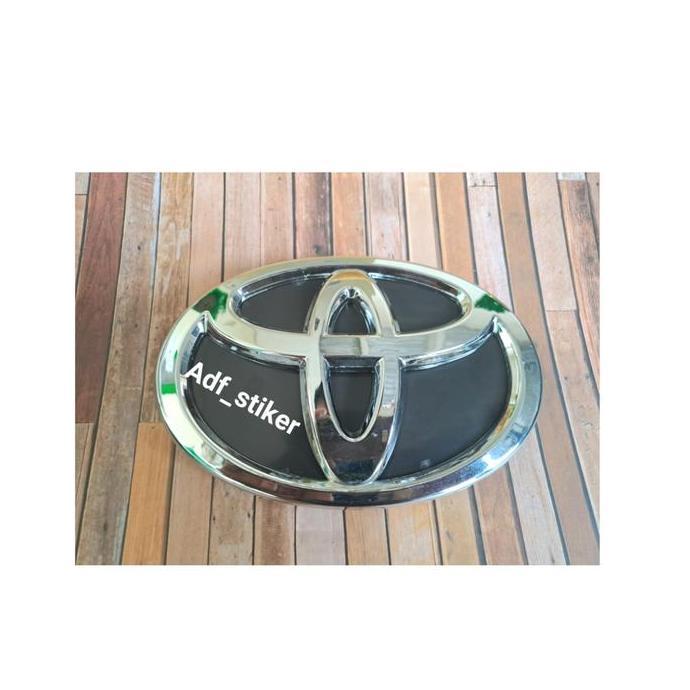 EMBLEM LOGO TOYOTA AVANZA 2012 - 2015 14CM DEPAN / LOGO DEPAN AVANZA GRILL LOGO DEPAN TOYOTA AVANZA 