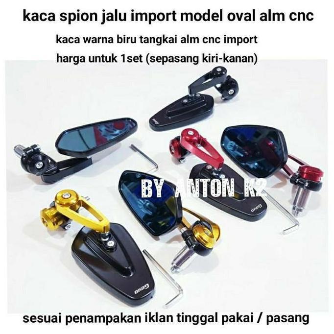 Promo KACA SPION JALU BANDUL STANG/BAR END VARIASI MOTOR VARIO 160/VARIO NEW Diskon