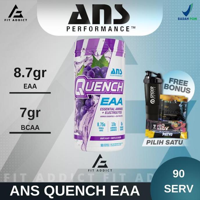 Kerenabis- Ans Quench Eaa + Bcaa 90 Serving Serv 90 Servings 90Serv Ans Performance Recovery Essenti