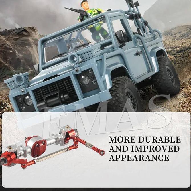 Axle Gardan Metal  Set Gardan Metal Upgrade Axle Shaft Part Rc Mini Wpl Offroad Untuk D90 D91 Mn90 M