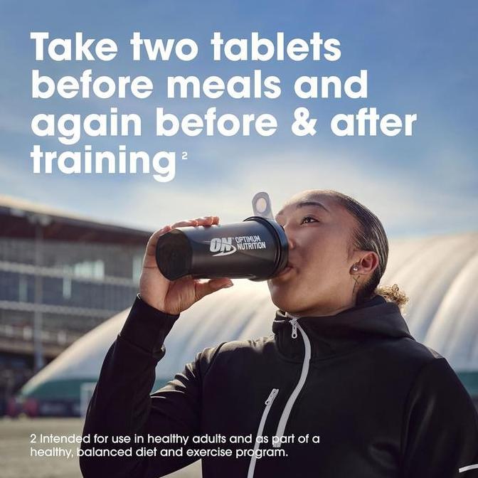 Kerenabis- Optimum Nutrition Bcaa Caps 400 - Suplemen / Gym / Kapsul