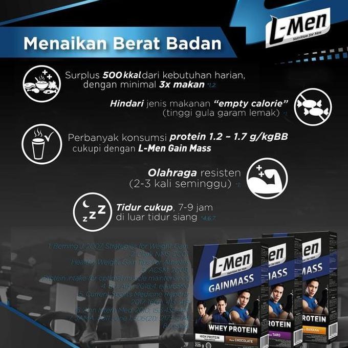 Kerenabis- 12 Days Gain Mass Package: L-Men Gain Mass Chocolate 500Gr