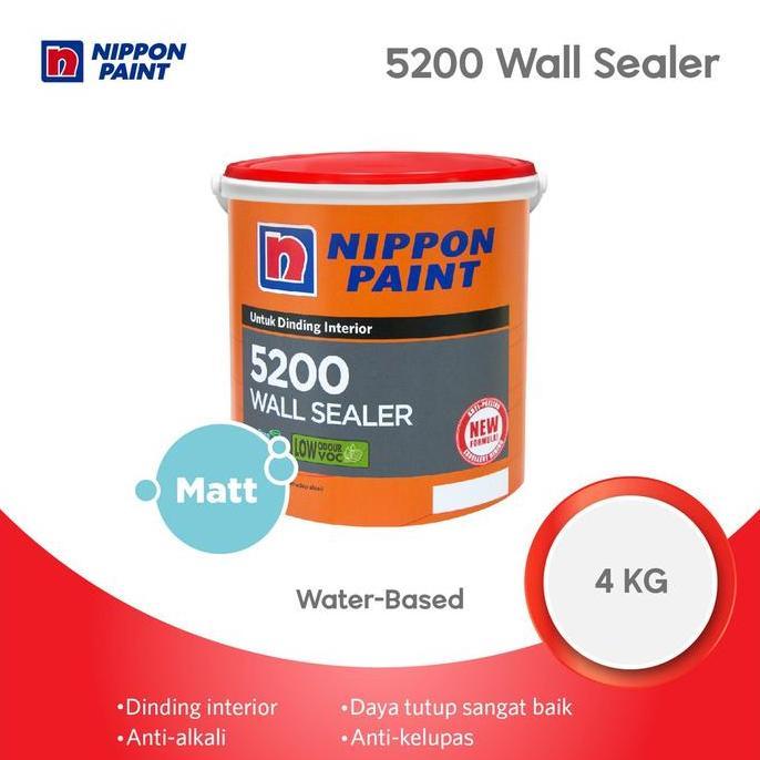 Cat Wall Sealer Nippon Paint Wall Sealer 5200 4kg