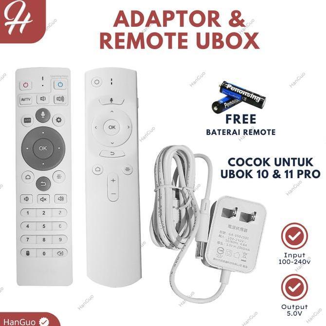 REMOTE CONTROL UBOX 10 PRO ORIGINAL | REMOTE UBOX 10 | ADAPTOR UBOX 10
