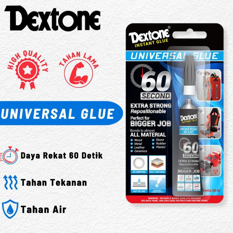 Lem Tetes Universal Glue Gel Dextone/Serbaguna/Lem Sepatu