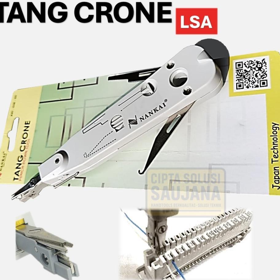 Nankai Tang Krone Crone Lsa Pabx Telpon Klem Kawat Kabel Panel Jaringan Terminal Impact Punch Down T