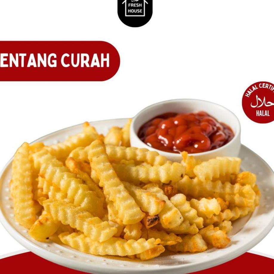 Kentang Curah / French Fries 1Kg / Shoestring / Crinkel7