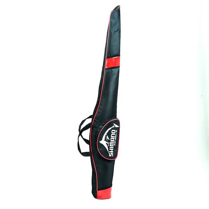 Pesce- Tas Joran Pancing Cg1 Shimano Bahan Denim Lapisan Busa Model Slempang Ukuran 80 Cm 100 Cm 120