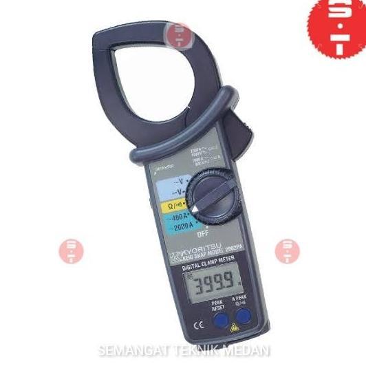 2002PA DIGITAL CLAMP METER TANG AMPERE AC DC KYORITSU KEW 2002 PA