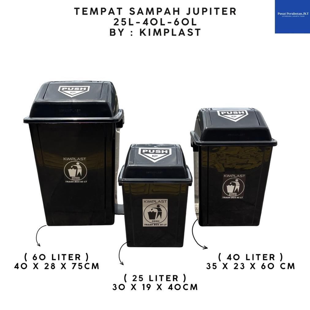 Kimplast - Tempat Sampah Jupiter Tempat Sampah Luar Rumah Tempat Sampah Tutup Tempat Sampah Dapur Te