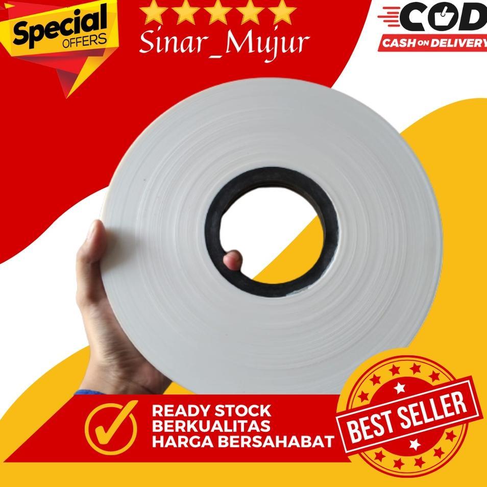 Jumbo Mika Potong Putih Susu / Mika Trafo Toroid (0,075Mm X 18Mm) 1 Roll