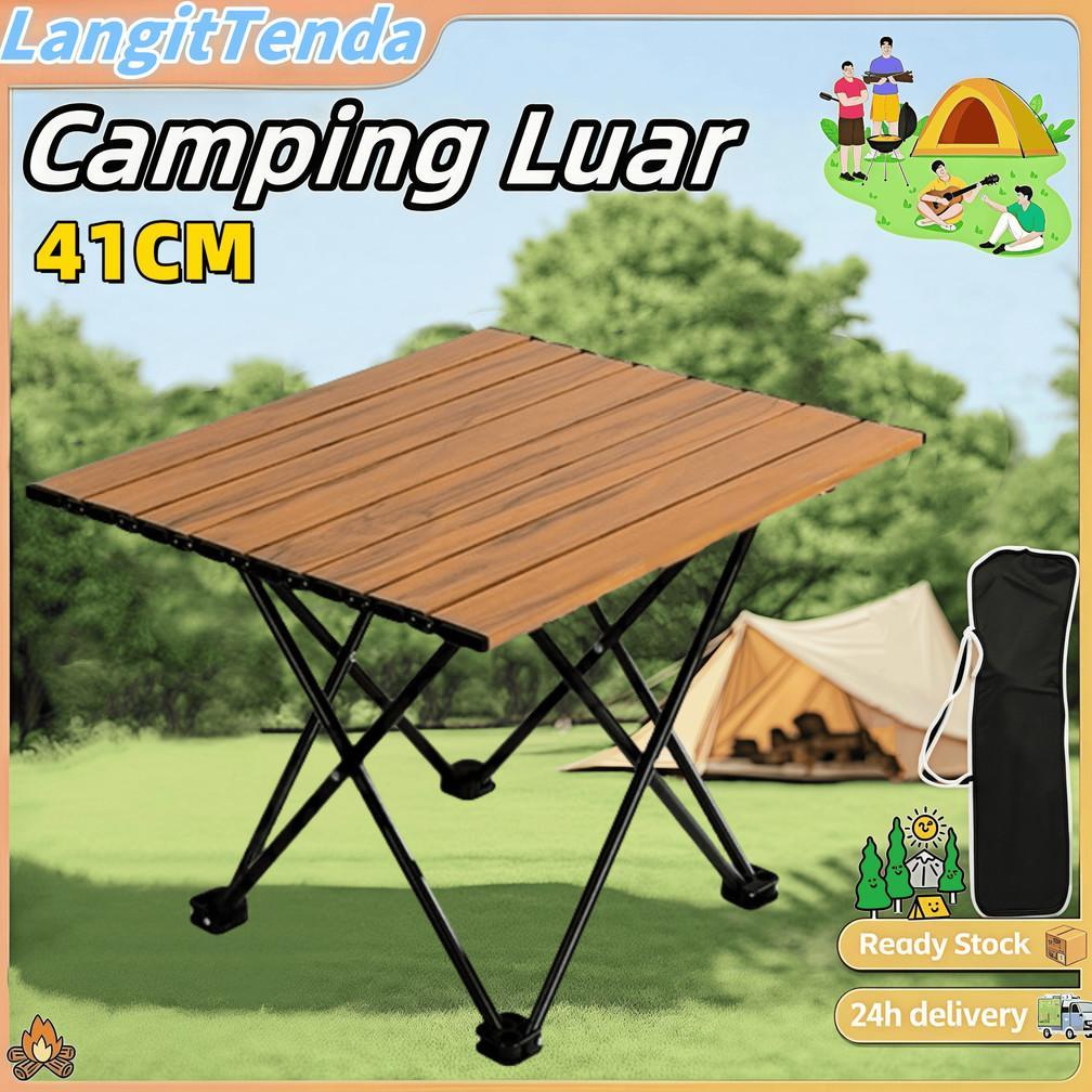 Kursi Lipat Outdoor/Meja Kursi Lipat Outdoor 1 Set Meja Lipat Outdoor Dan Kursi Lipat Portable