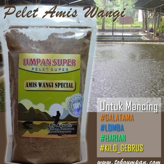Pesce- Umpan Pelet Ikan Mas Amis Ngi
