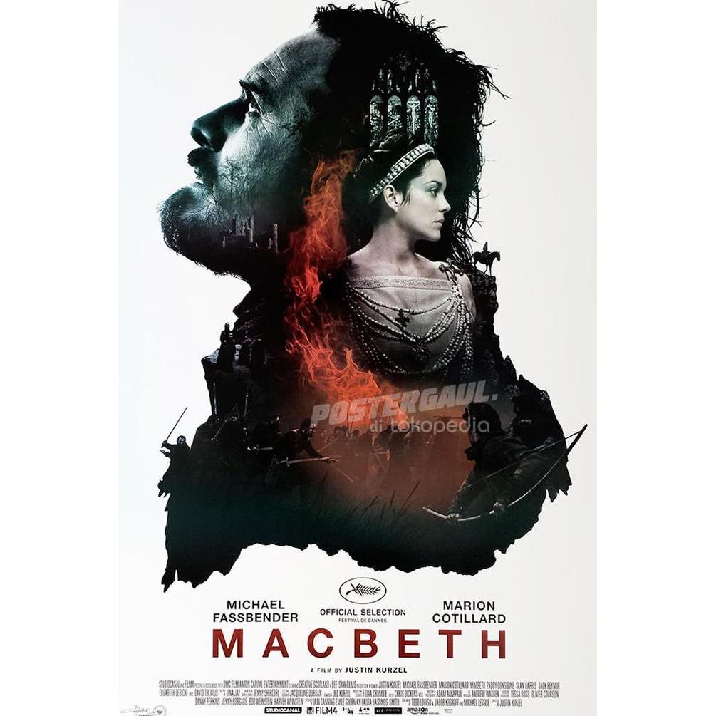 Promo Poster MACBETH - original Indonesian one sheet 68 x 100 cm Diskon