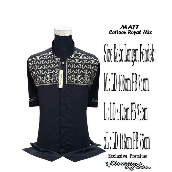 Stile- Baju Koko Desa Eternity Muslim