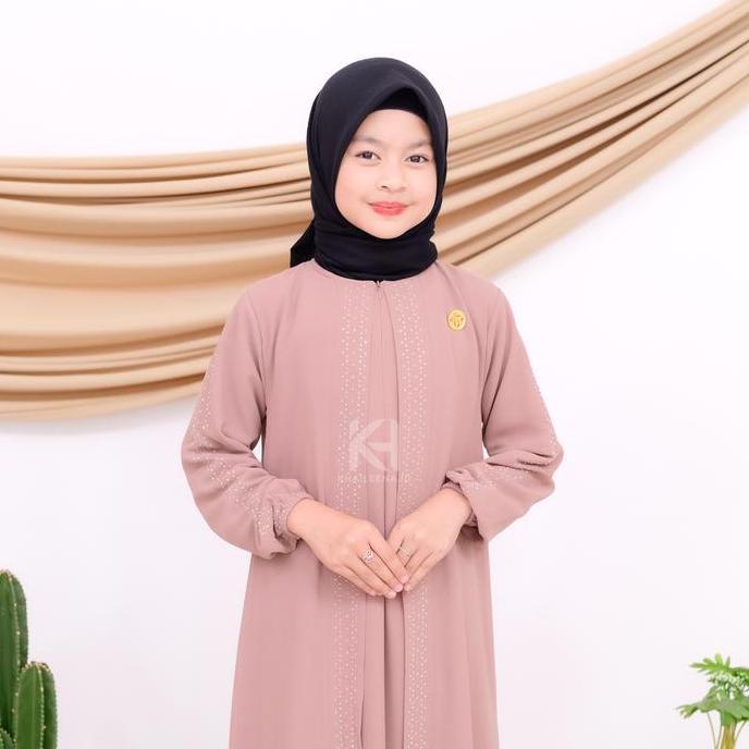 NEW NAUREN GAMIS ANAK REMAJA TANGGUNG USIA 5-6-7-8-910-11-12-13-14-15 TAHUN ARYANA SYAR'I KIDS BAHAN