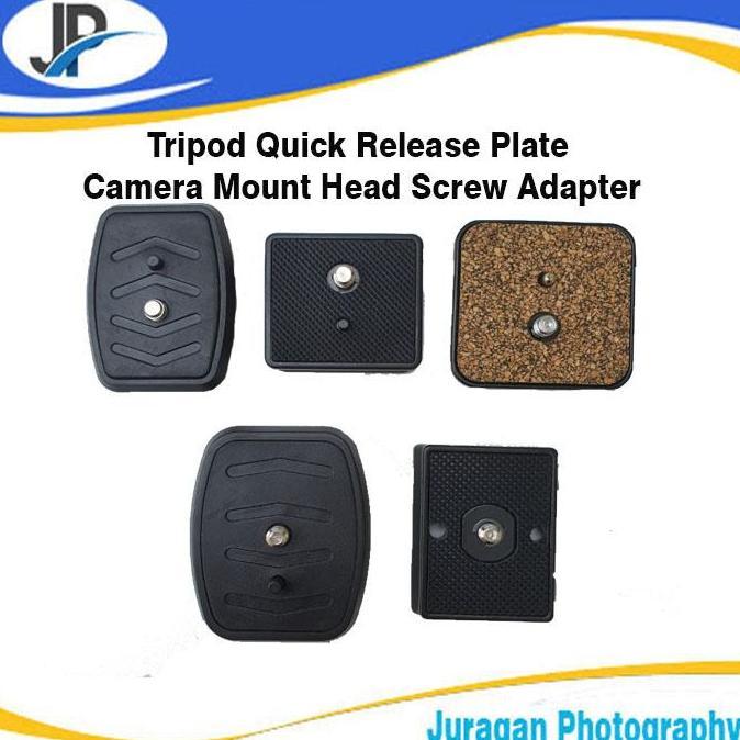 Avila_Vela - Tripod Quick Release Plate / Kepala Tripod Universal