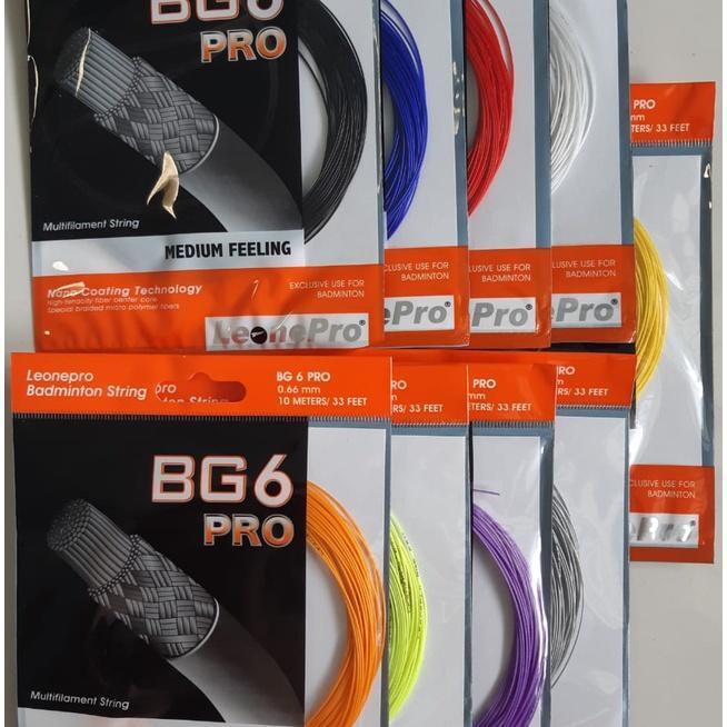 Senar Raket Badminton Senar Leonepro Bg 6 Pro Original