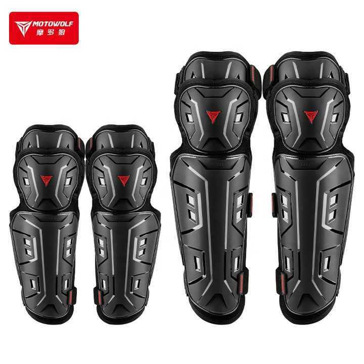 Motowolf Mdl 1029 Knee Elbow Guard Pad Protector Pelindung Lutut Siku Decker Panjang Original Motocr