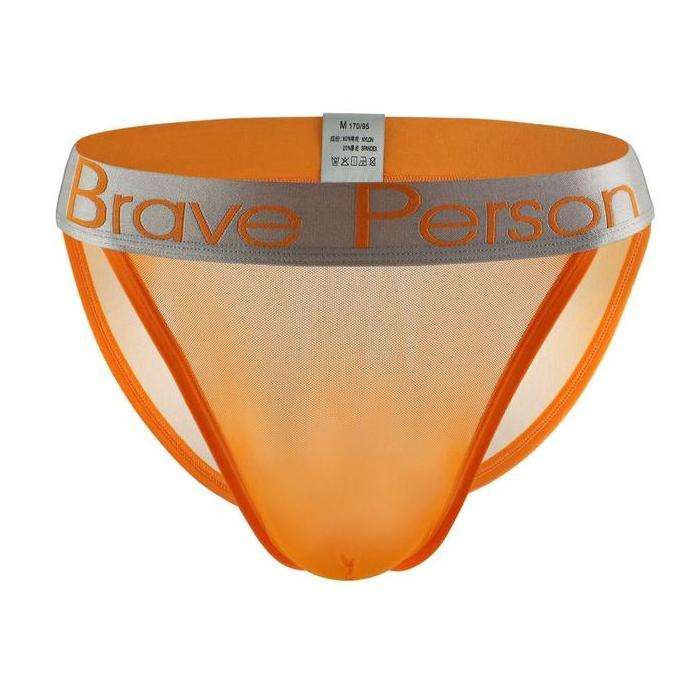 New Brave Person Tanga Transparan Sports Underwear 6 Warna Cd Olah Raga