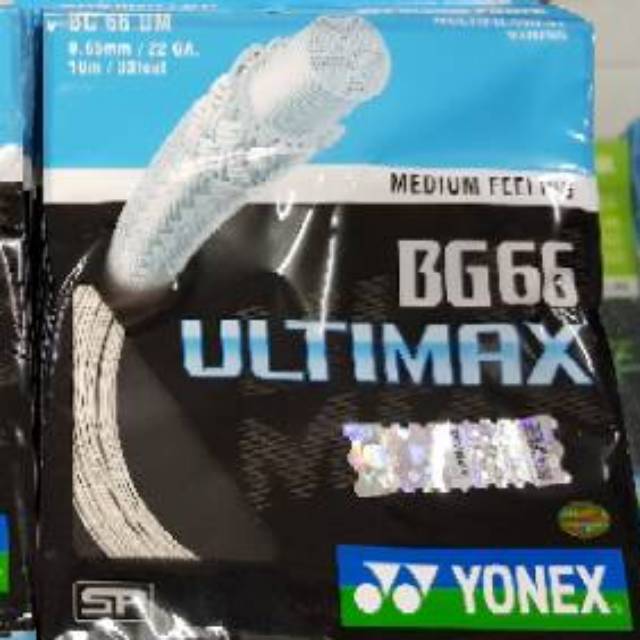 Senar Raket Badminton Yonex Bg66 Bg 66 Ultimax Ori Original 100%