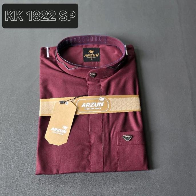 KEMKO ARZUN SUPER PREMIUM LENGAN PENDEK MOTIF TERBARU | KEMKO PRIA MODERN MOSLEM WEAR