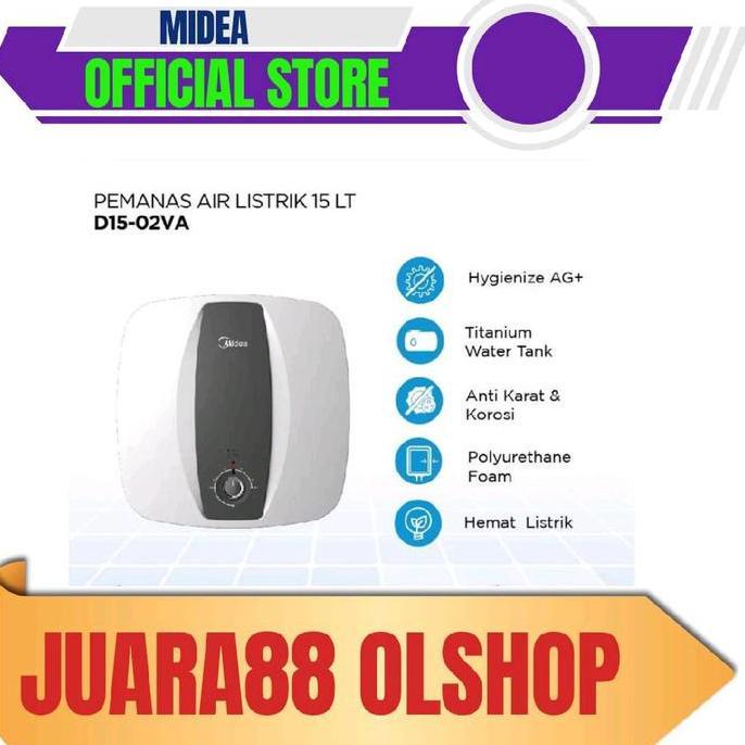 MIDEA WATER HEATER D15 02VA WATER HEATER MIDEA 15L D15-02VA