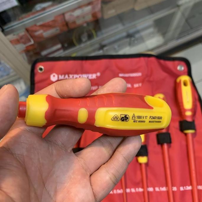 Obeng listrik set Maxpower / insulation screwdriver set / obeng set
