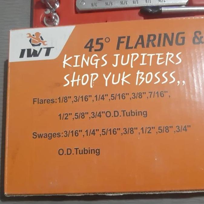 Flaring tools IWT FT CT 01 flaring swaging tools set ALAT AC FLARING