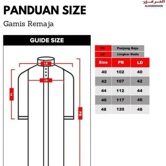 AL Haramain Jubah Remaja Dewasa Premium Polyester (09) Kancing Kotak / Bulat Non Manset / Gamis Pria