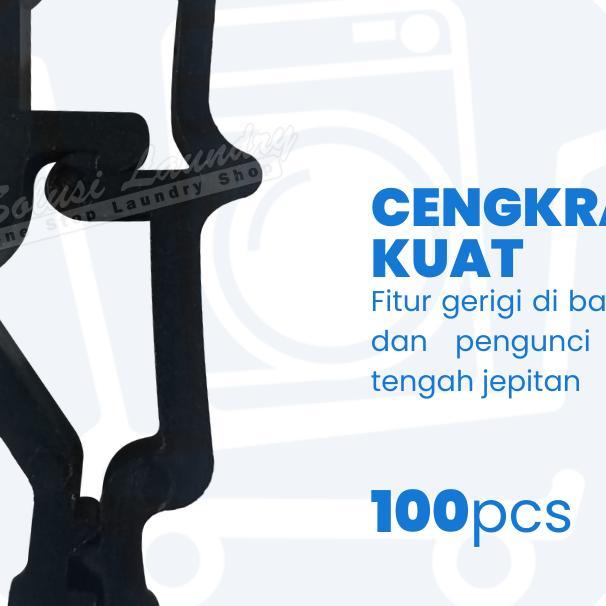 Jepitan Celana Penjepit Celana 100 Pcs