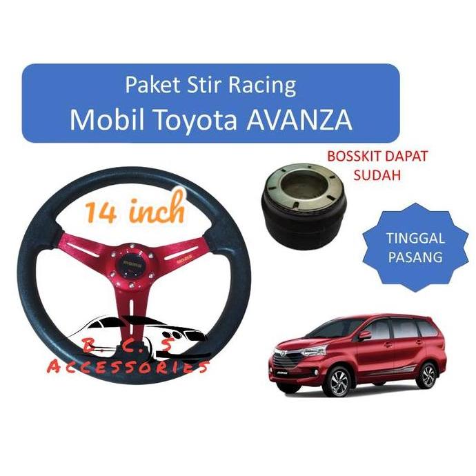 PAKET STIR RACING TINGGAL PASANG KHUSUS MOBIL AVANZA- STIR RACING BERKUALITAS UNTUK MOBIL AVANZA CAR